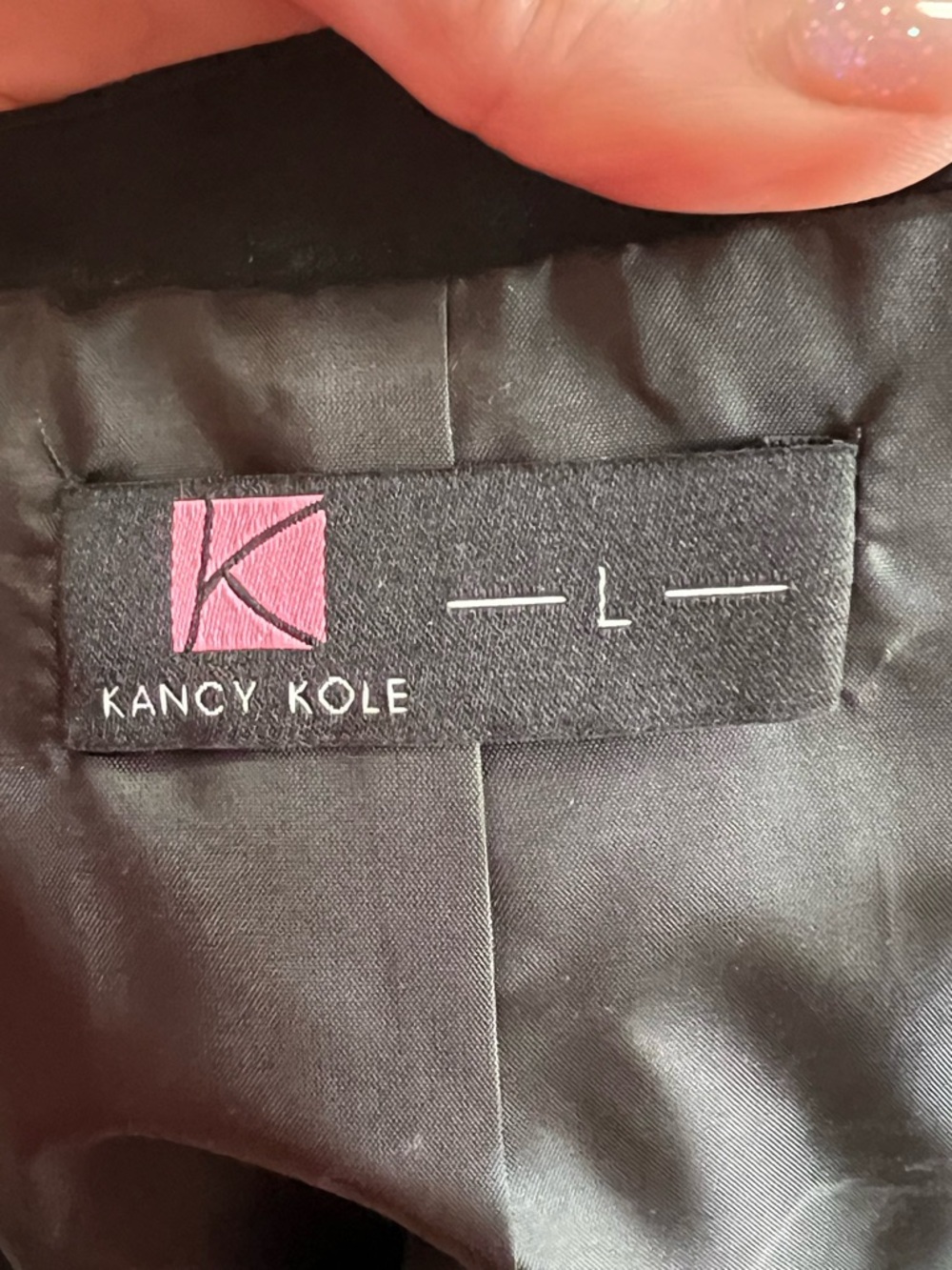 Kancy Kole Black Sleeveless Button Vest with Adjustable Fit Waist - Picture 2 of 8